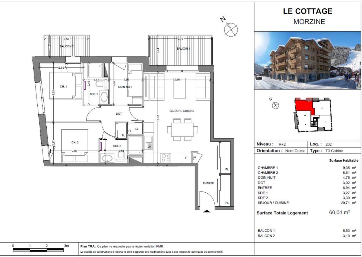 Ferienwohnung Carlina 203 Morzine Exterior foto
